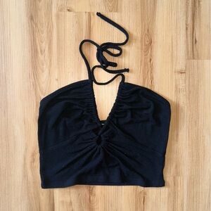 Open Back Crop Top